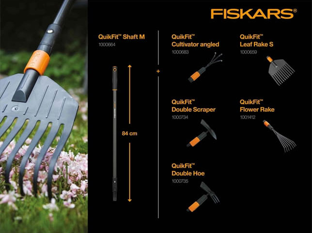 Trzonek średni (M) 84 cm QuikFit Fiskars